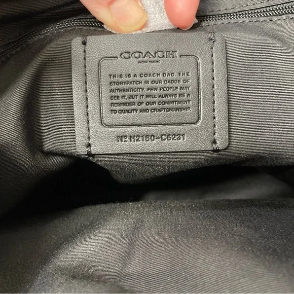 Coach Black Leather Hobo Bag - Picture 9 of 13